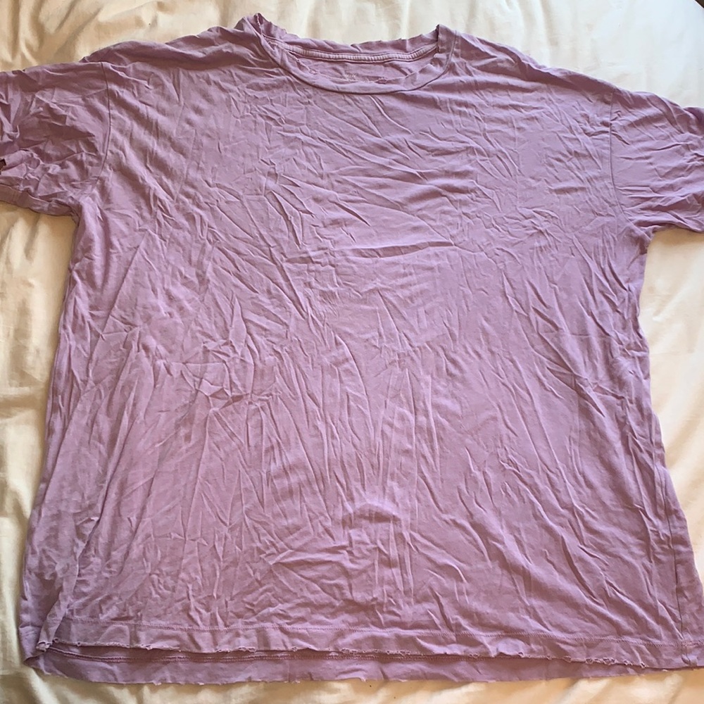 Purple t shirt